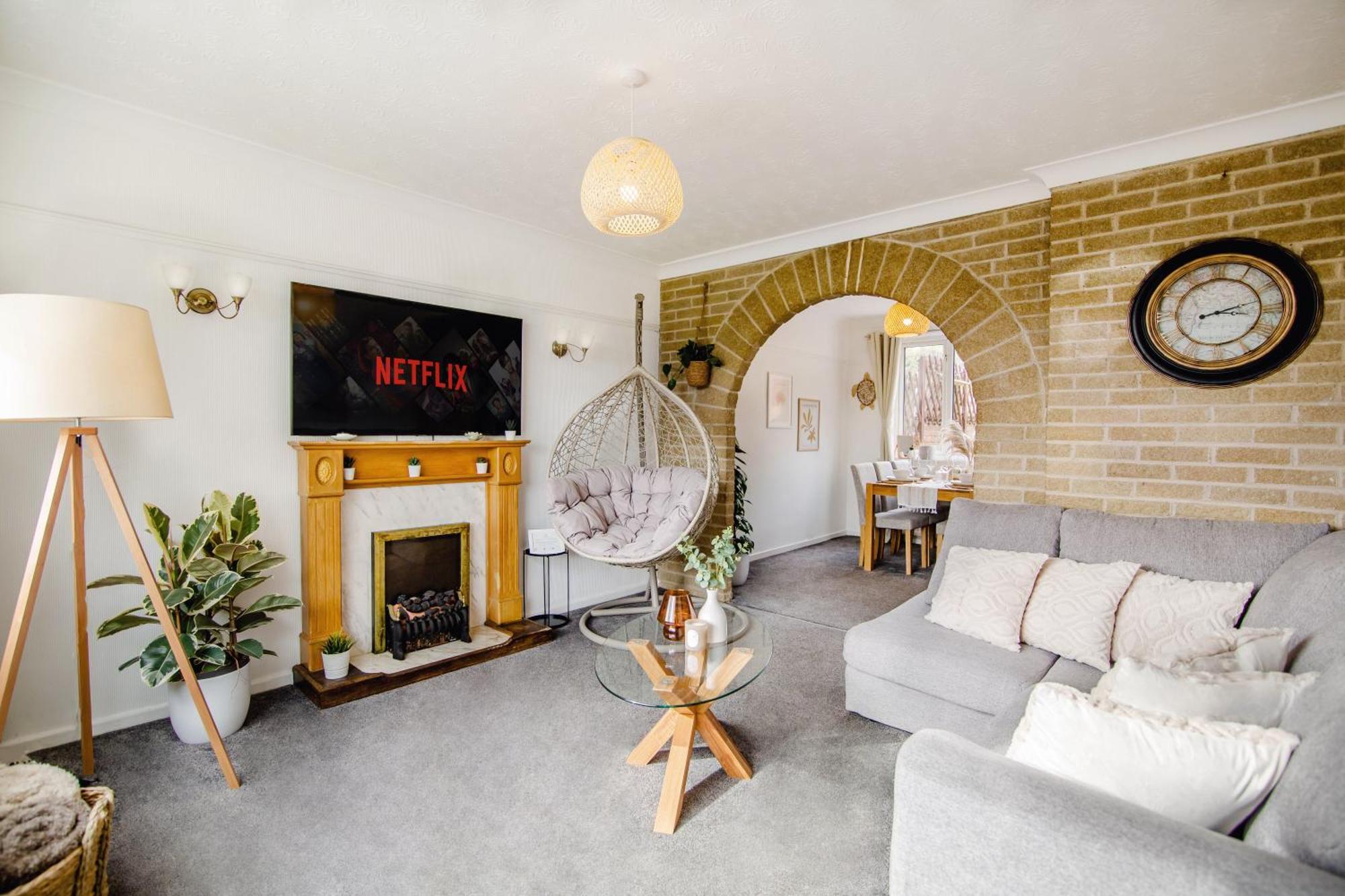 Serene Boho Retreat: White Oak Charm House 7Ppl Sheffield Eksteriør bilde
