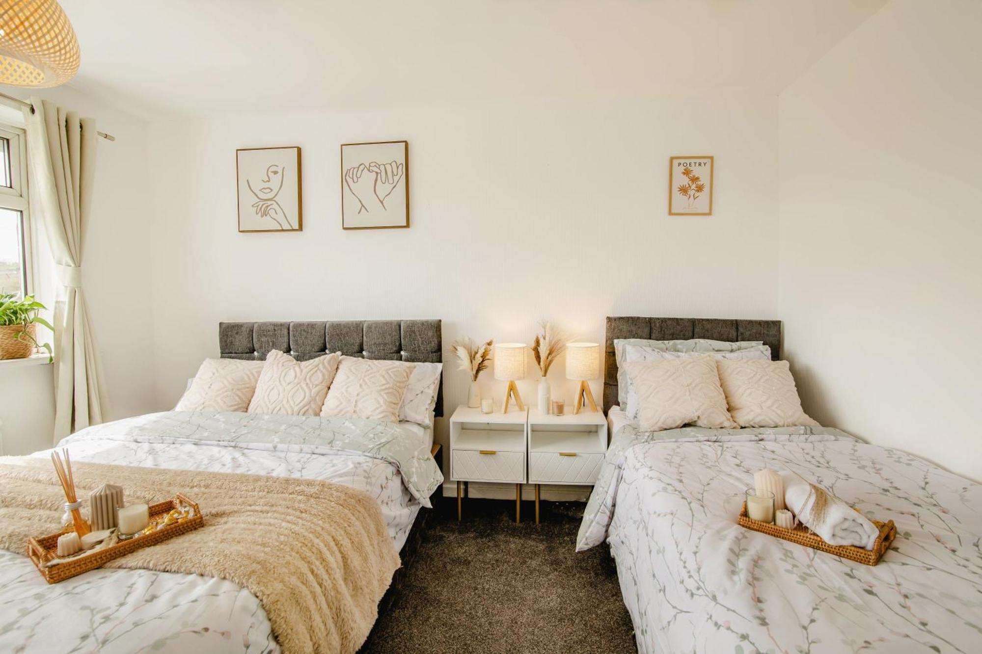 Serene Boho Retreat: White Oak Charm House 7Ppl Sheffield Eksteriør bilde