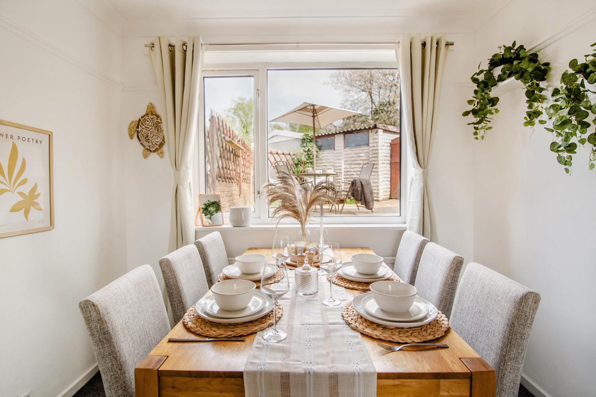Serene Boho Retreat: White Oak Charm House 7Ppl Sheffield Eksteriør bilde