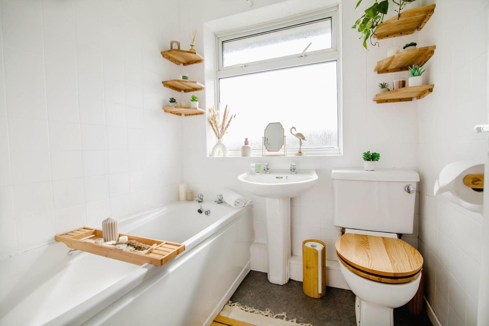 Serene Boho Retreat: White Oak Charm House 7Ppl Sheffield Eksteriør bilde